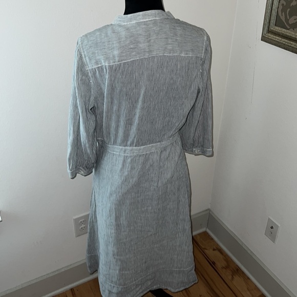 J. Crew Gray Midi Dress - Picture 4 of 7